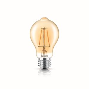 Lâmpada Led Philips Filamento 4,5W dim A60 AM 2200K 127V E27