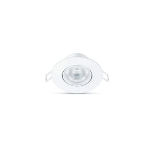 Philips Spot Integrado Led  EMB redondo 6,2W AM 3000K BV