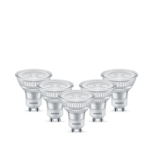 Kit  5 Lampada Led Philips dicróica BV  GU10 Amarela - 4.8W