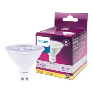 Lâmpada Led Philips Spot AR70 5W amarela 2700K BV GU10