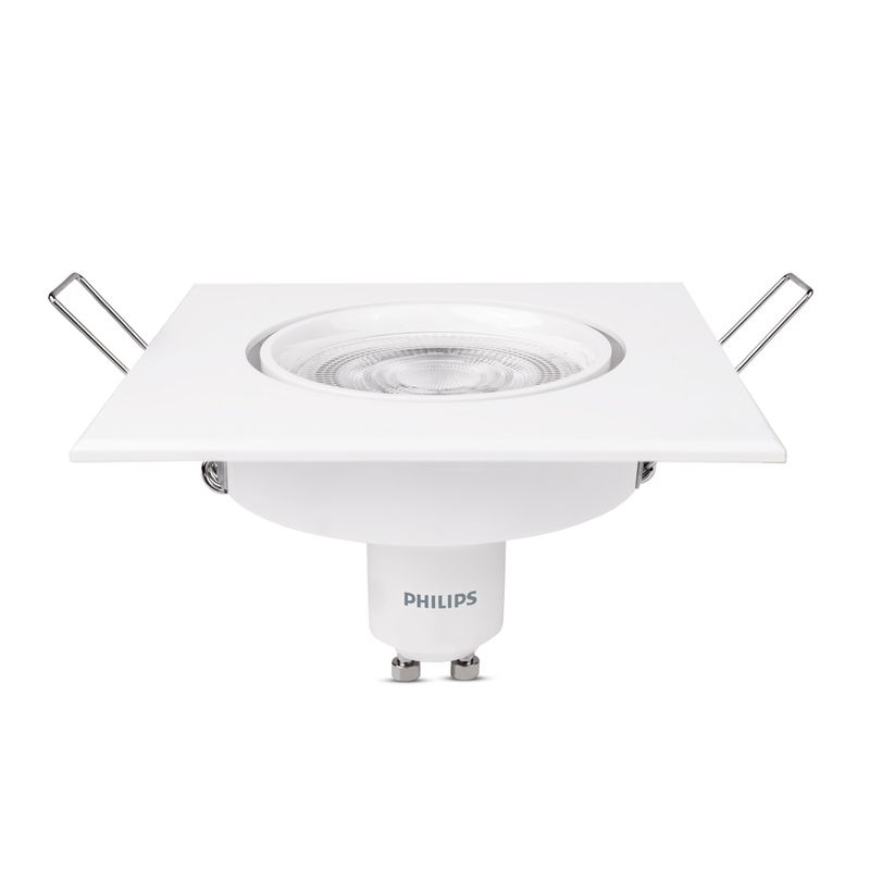 Philips-Spot-GU10-Led-de-embutir-quadrado-5W-luz-branca-bivolt-base-GU10