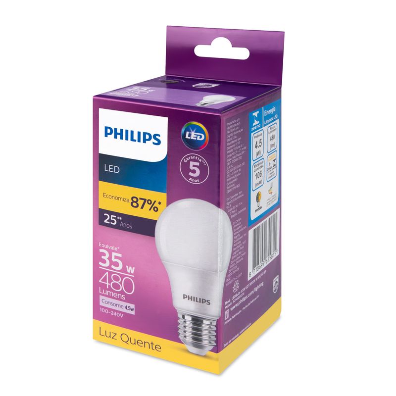 Lampada-Led-Philips-4.5W-bivolt-luz-amarela-3000K-base-E27