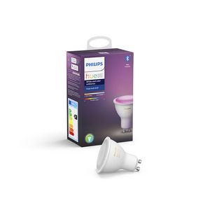 Philips Hue Lâmpada Inteligente 4.2W 220V WiFi Bluetooth GU10