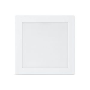 Luminária De Embutir Led Quadrada 30k Luz Amarela 6W Bivolt 400 Lúmens PILA